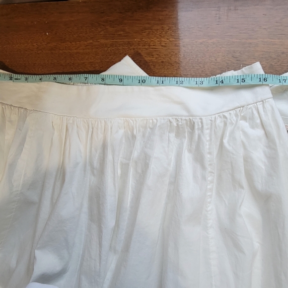 Free People Maeberrie Top & Skirt Set Coord Embroidered NWT Ivory Size XL - Picture 15 of 16